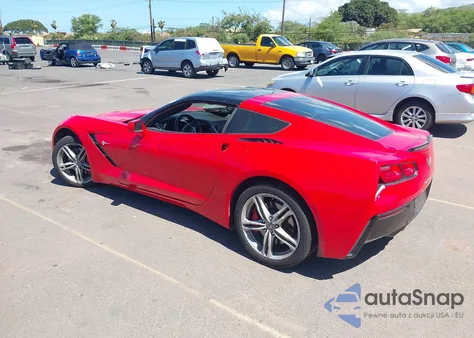 2016 Chevrolet Corvette Stingray из США, поврежденный, VIN 1G1YB2D72G5111686